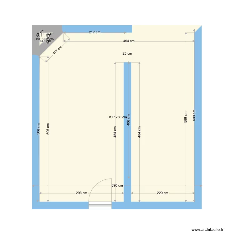 COPROPRIETE LESCALETTE. Plan de 