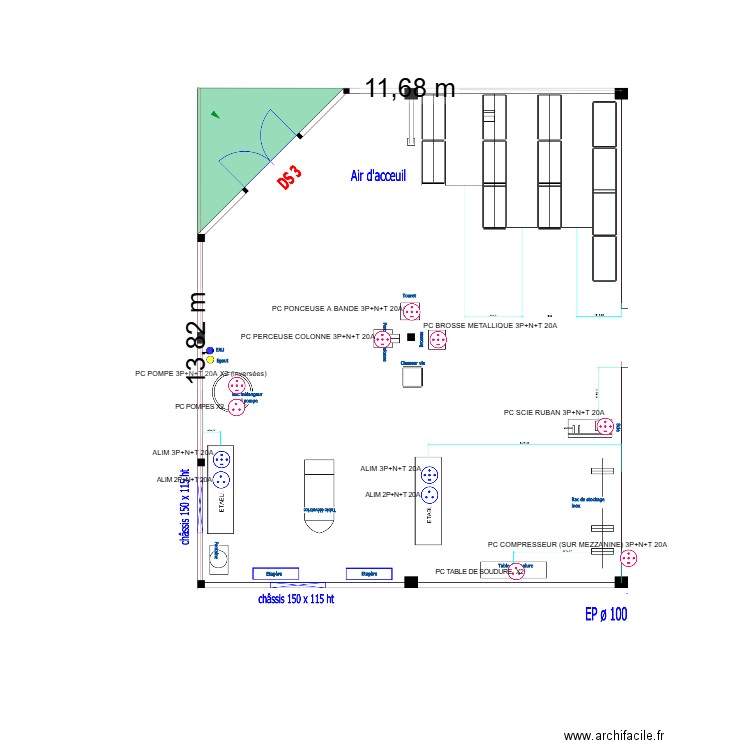 ATELIER BUTROT. Plan de 0 pièce et 0 m2