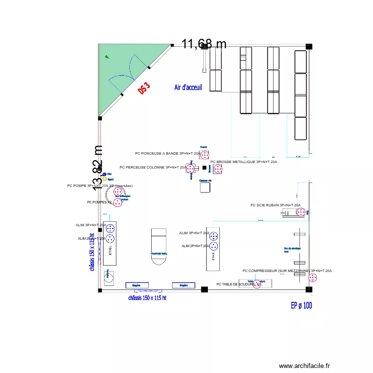ATELIER BUTROT. Plan de 0 pièce et 0 m2