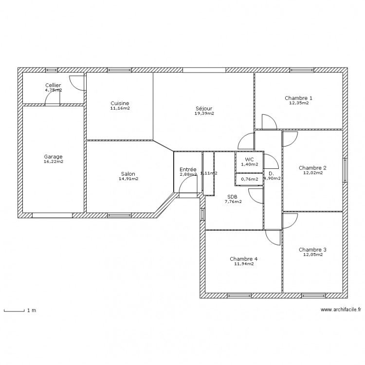 Maison.... Plan de 0 pièce et 0 m2