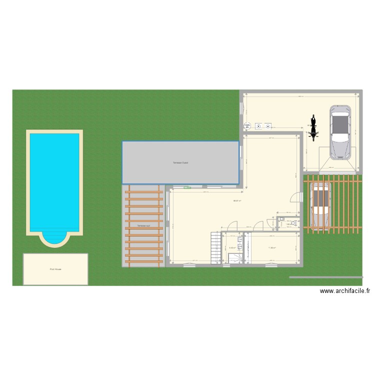 Maison Mions v2. Plan de 0 pièce et 0 m2