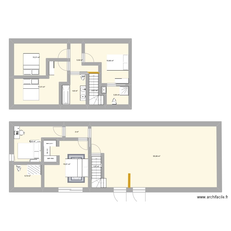 Saint-Sebastien 1. Plan de 0 pièce et 0 m2