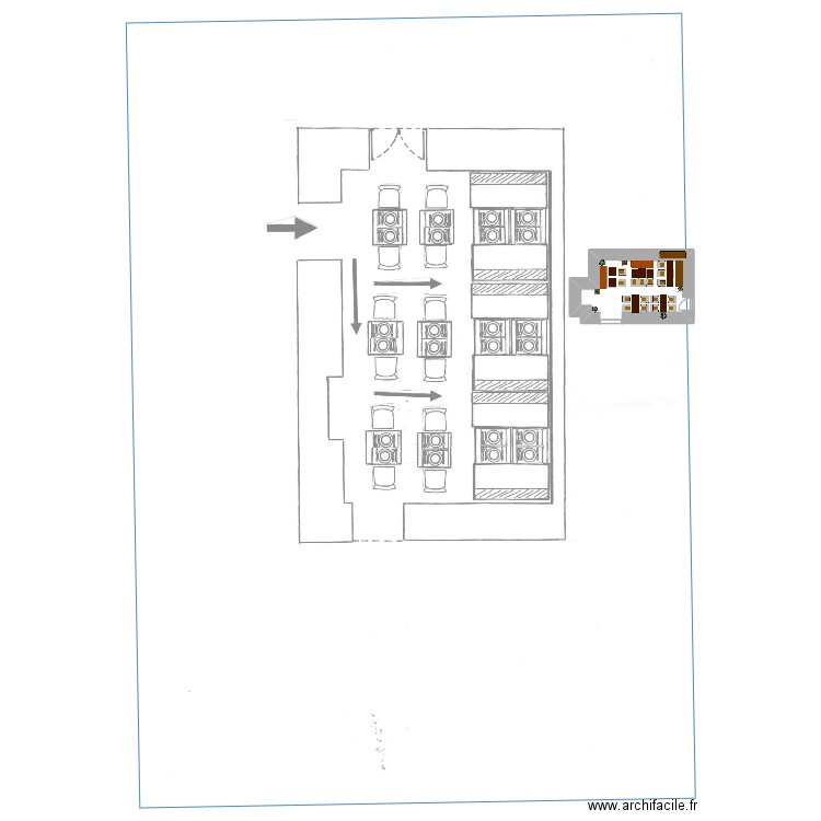 2sa. Plan de 0 pièce et 0 m2