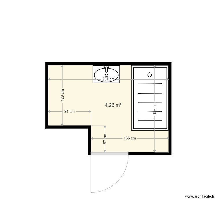 DAVERS MARIE MADELEINE . Plan de 0 pièce et 0 m2