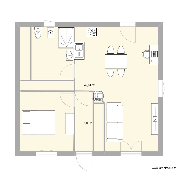 ESSAI. Plan de 0 pièce et 0 m2