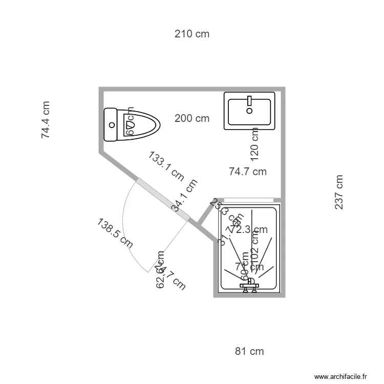 SDD 105. Plan de 