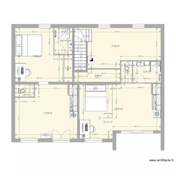 Sous Sol Vallon. Plan de Sous Sol Vallon. Plan de