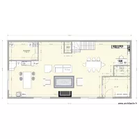 thibault valentine elne rdc escalier un quart tournant avec fen&ecirc;tre dans cuisine