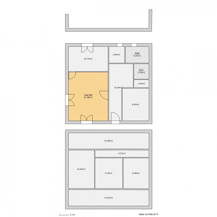 Elodi3CA - 9m  . Plan de 0 pièce et 0 m2