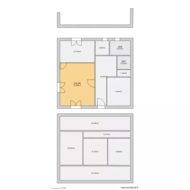Elodi3CA - 9m  . Plan de 
