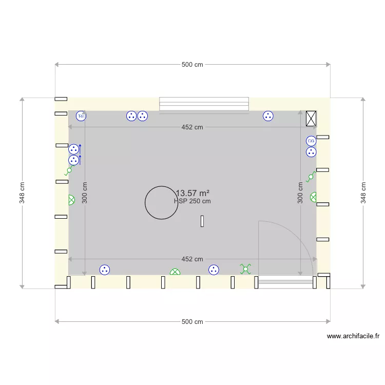 Projet Bureau Nathalie M Structure et Elec. Plan de 