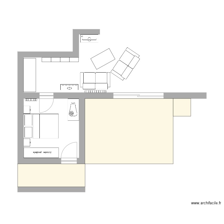 Agrandissement 2. Plan de 0 pièce et 0 m2