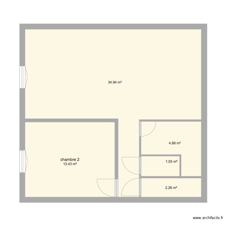 appartement 3. Plan de 0 pièce et 0 m2
