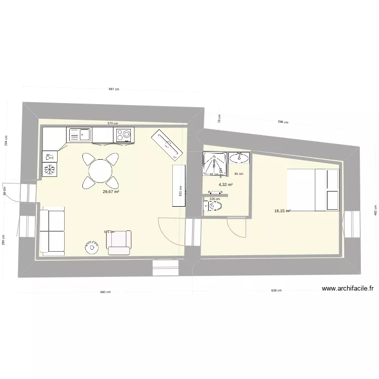 maison christophe SDB 5. Plan de 
