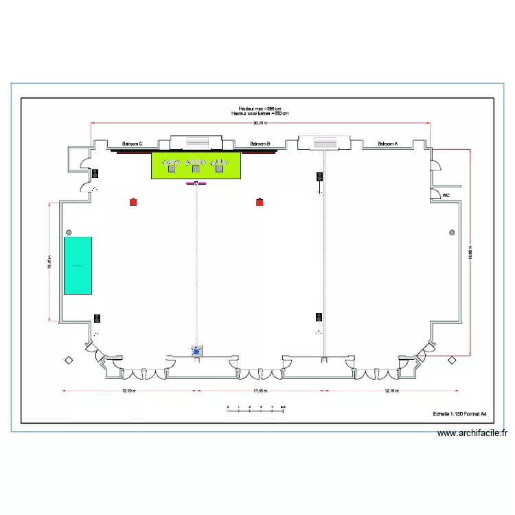Kemp Janvier 2019. Plan de 