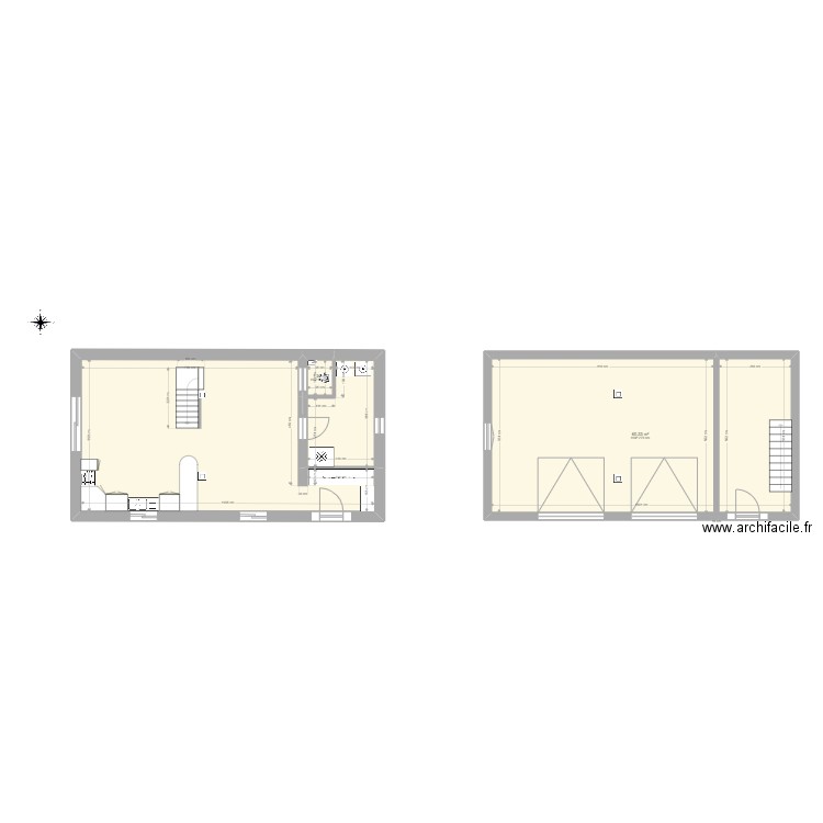 CandyLuna. Plan de 4 pièces et 117 m2