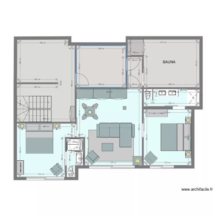 Chalet McGowan 1. Plan de 