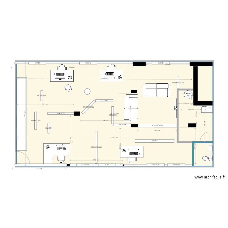 Boulogne idée 6. Plan de 0 pièce et 0 m2