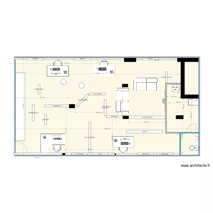 Boulogne id&eacute;e 6. Plan de 