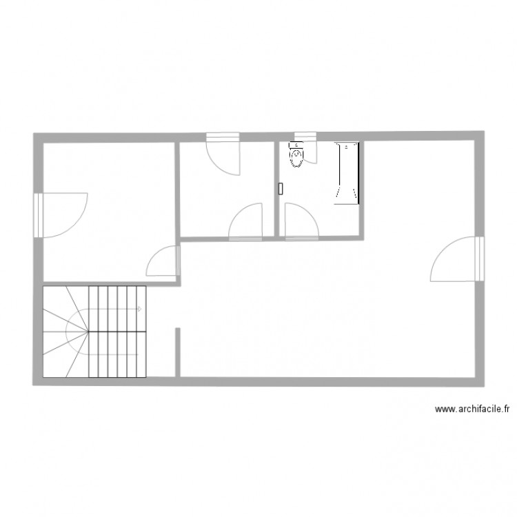 1er etage resto carillon. Plan de 0 pièce et 0 m2