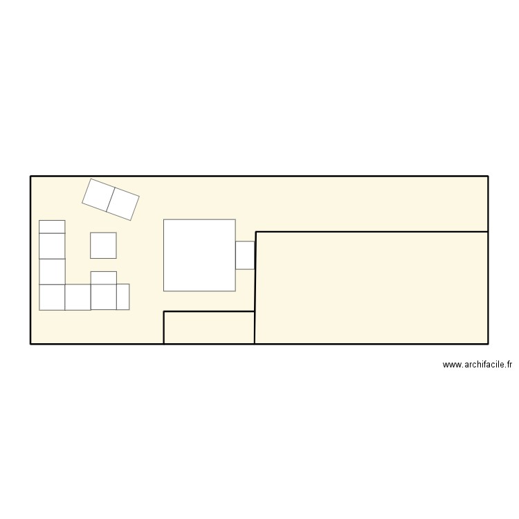Terrasse et Patio. Plan de 0 pièce et 0 m2