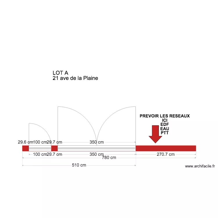 cloture LOT A Plaine 06 2019. Plan de 