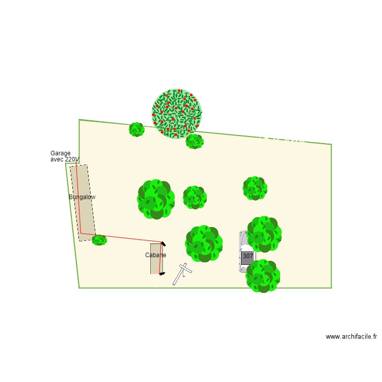 Création HLM oiseaux 03. Plan de 0 pièce et 0 m2