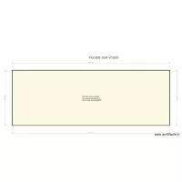  PLAN DE FACADE GARAGE COTE VOISIN