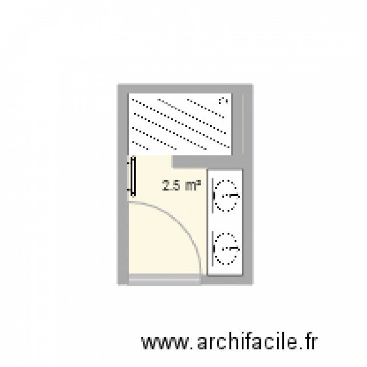 chez nous sdb. Plan de 0 pièce et 0 m2