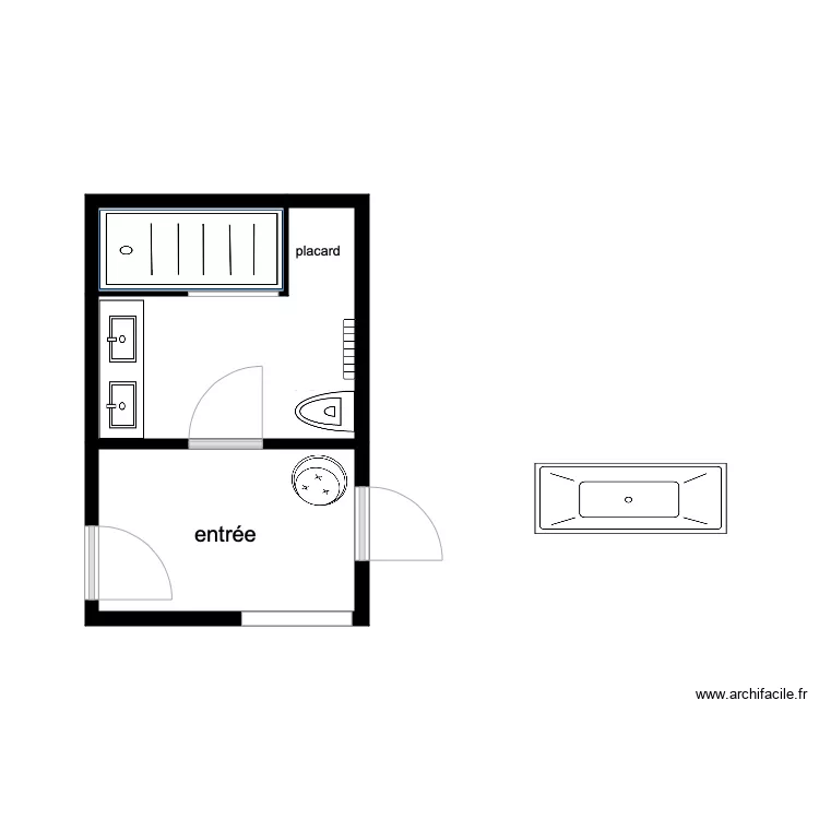 Jos&eacute;phine . Plan de 