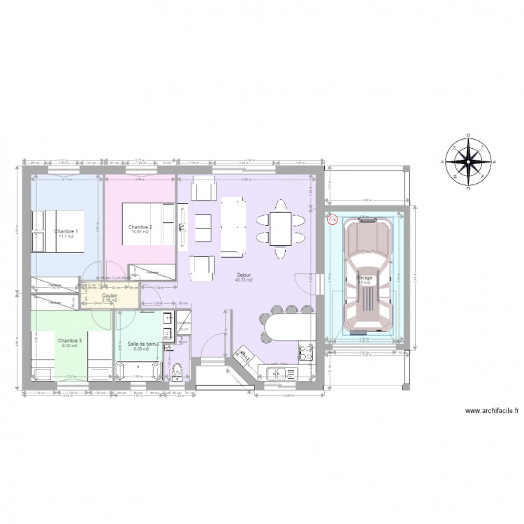 Ebauche 181020 2138. Plan de 0 pièce et 0 m2