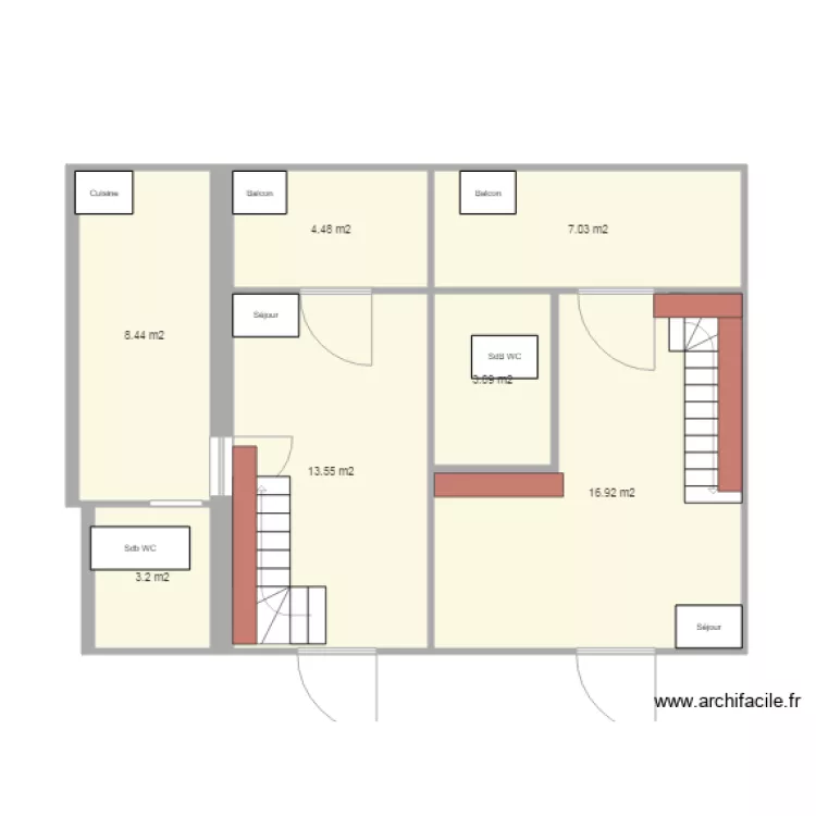 CrtdeuxiemeEtagePeinture. Plan de CrtdeuxiemeEtagePeinture. Plan de