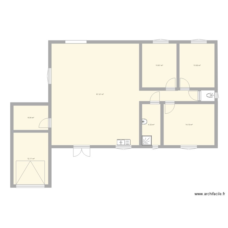 maison2. Plan de 0 pièce et 0 m2