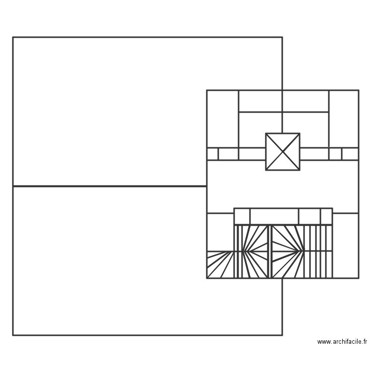 v31427 croquis 3eme etage. Plan de 0 pièce et 0 m2