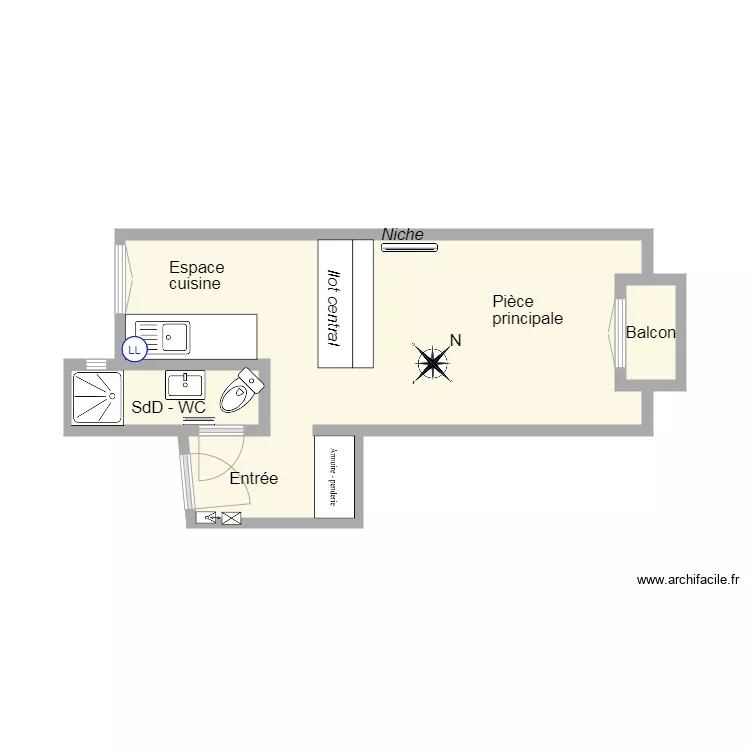 6 Bridaine. Plan de 