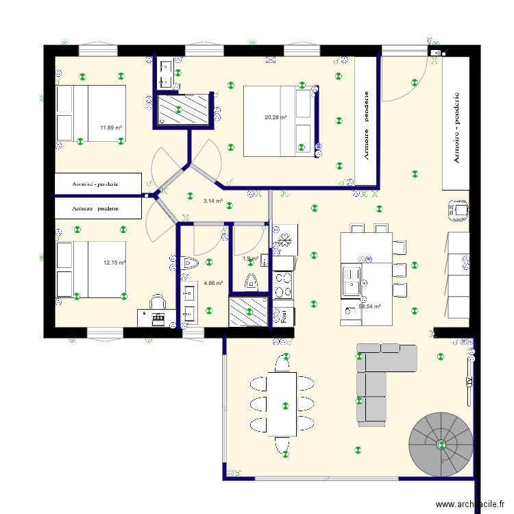 Maison Serriers VF 2021. Plan de 0 pièce et 0 m2