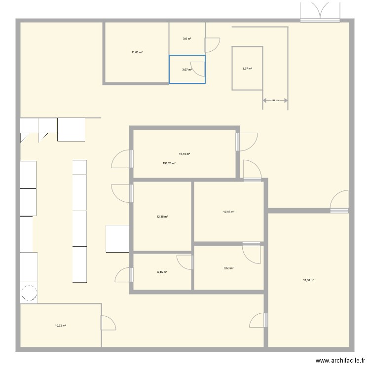 Plan base Yens Structure 5. Plan de 0 pièce et 0 m2