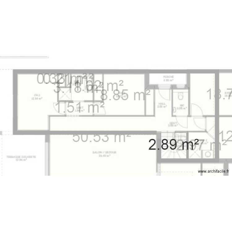 Plan maison 25 03 2019. Plan de 0 pièce et 0 m2