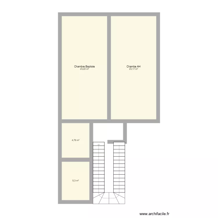 2&egrave;me Etage Villa S. Plan de 