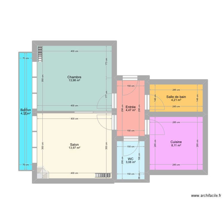 Maison vide. Plan de 0 pièce et 0 m2