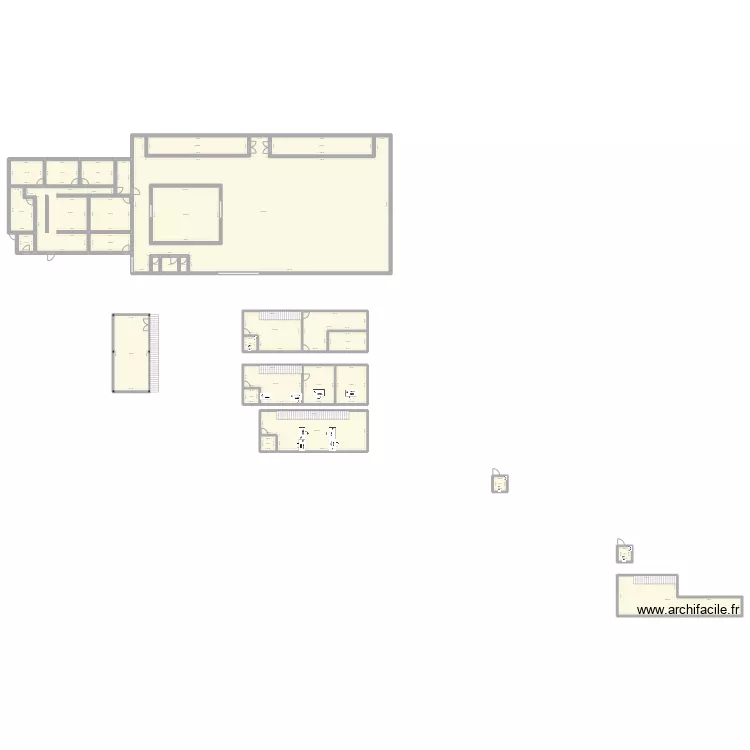 D&eacute;pot Topaze 2. Plan de 