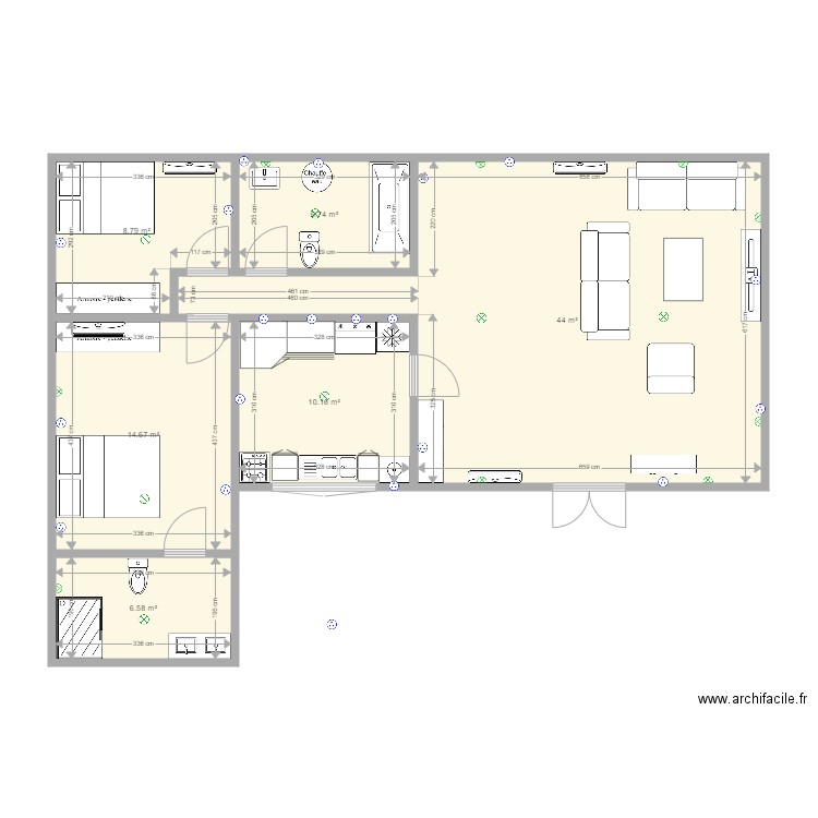 Maison NGO. Plan de 0 pièce et 0 m2