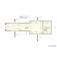 Maison de Emmanuel  Couloir plan &eacute;l&eacute;ctrique