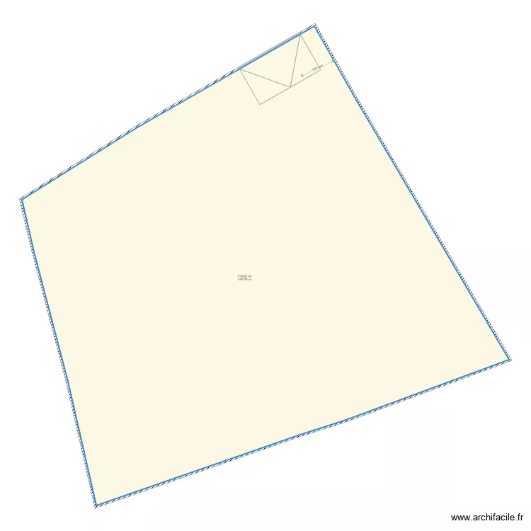 NANTES VIERGE. Plan de 