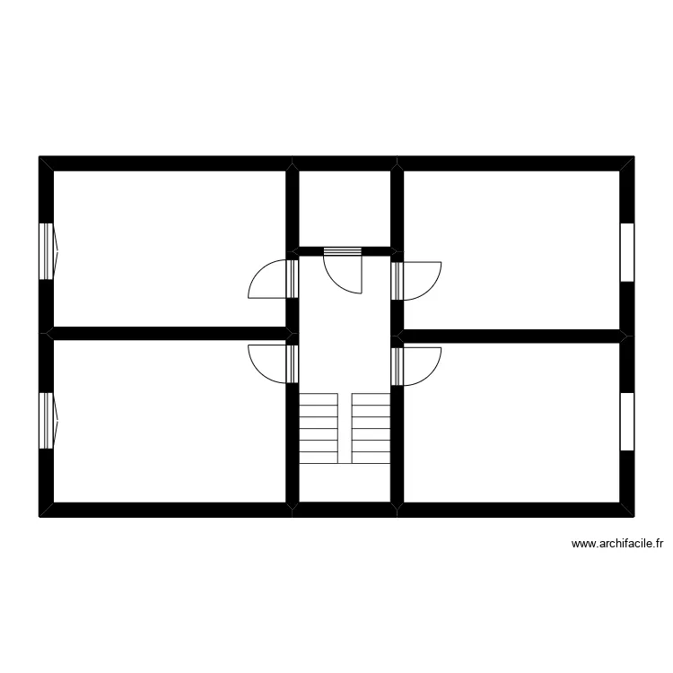 Acceuil 2&egrave;me &eacute;tage. Plan de 