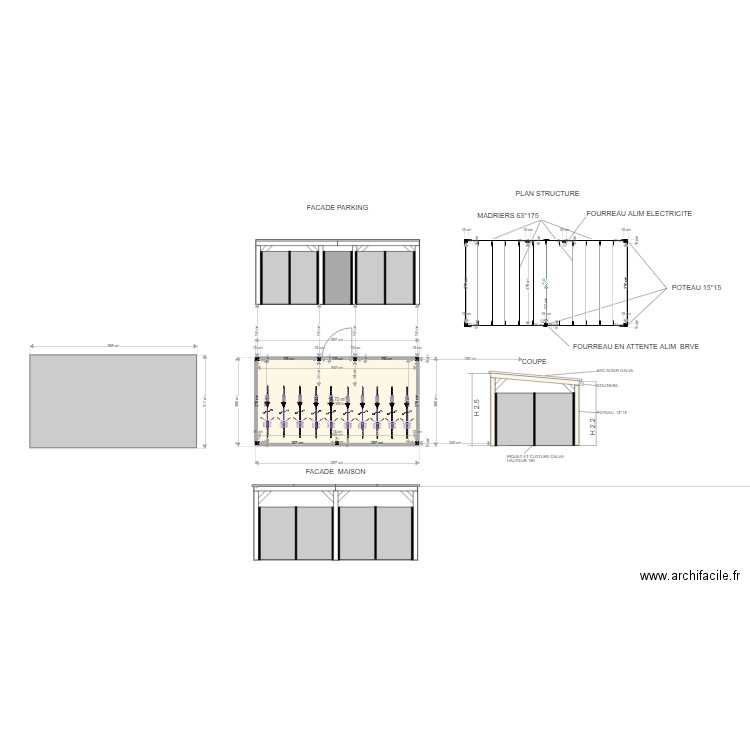 LOCAL VELO4. Plan de 1 pièce et 16 m2