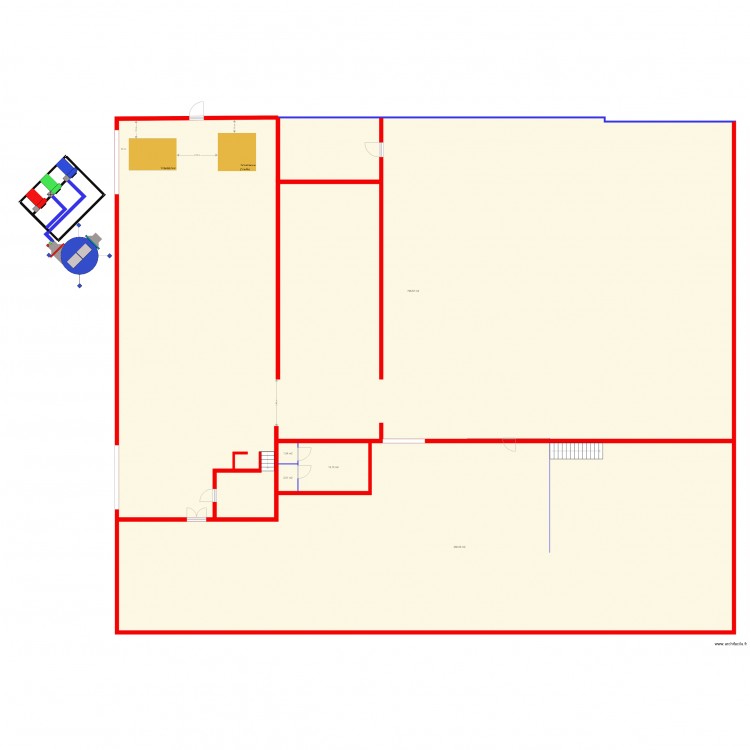 Shéma de principe Briatte. Plan de 0 pièce et 0 m2