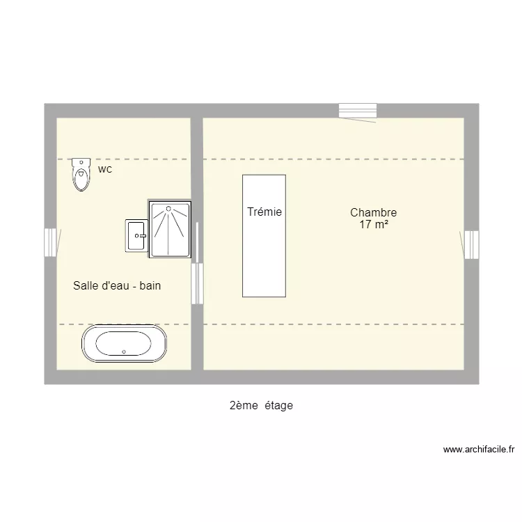 87G6090 combles. Plan de 87G6090 combles. Plan de