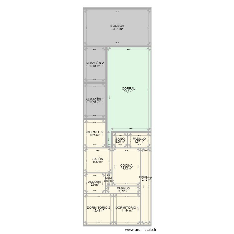 TENOR FLETA ALAGÓN. Plan de 0 pièce et 0 m2