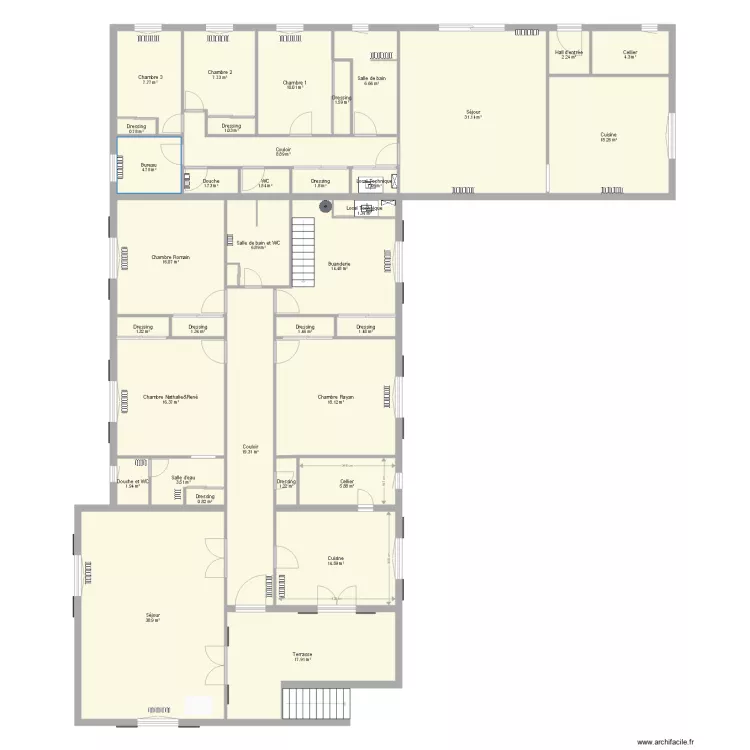 maison pm rn radia1. Plan de 
